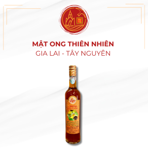 Mật Ong Thiên Nhiên Gia Lai Tây Nguyên Chai 520ml